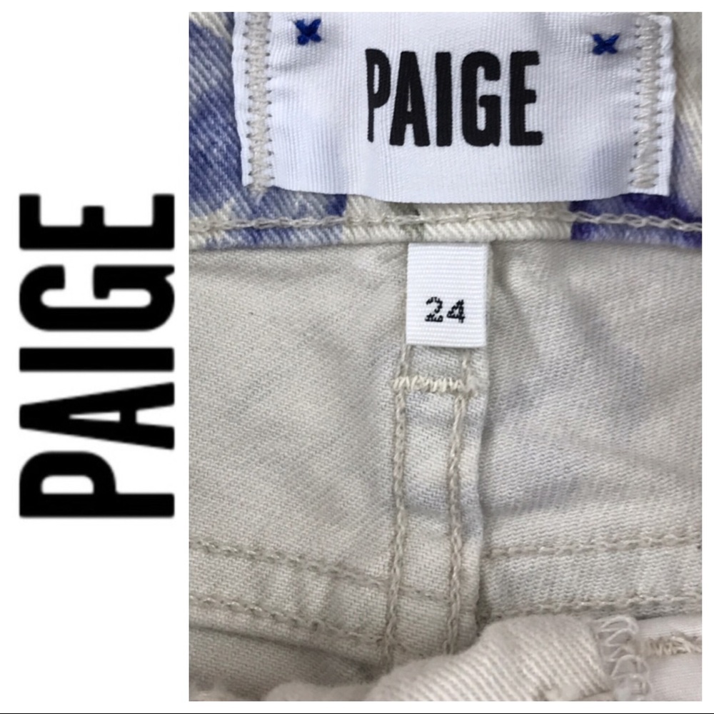 💕SALE💕 Paige Blue White Floral Shorts - Picture 5 of 8